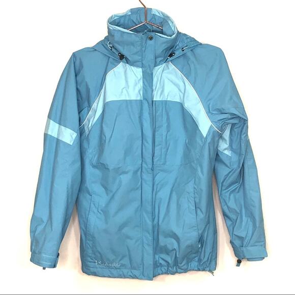 Columbia light blue interchange jacket size small - Picture 1 of 9